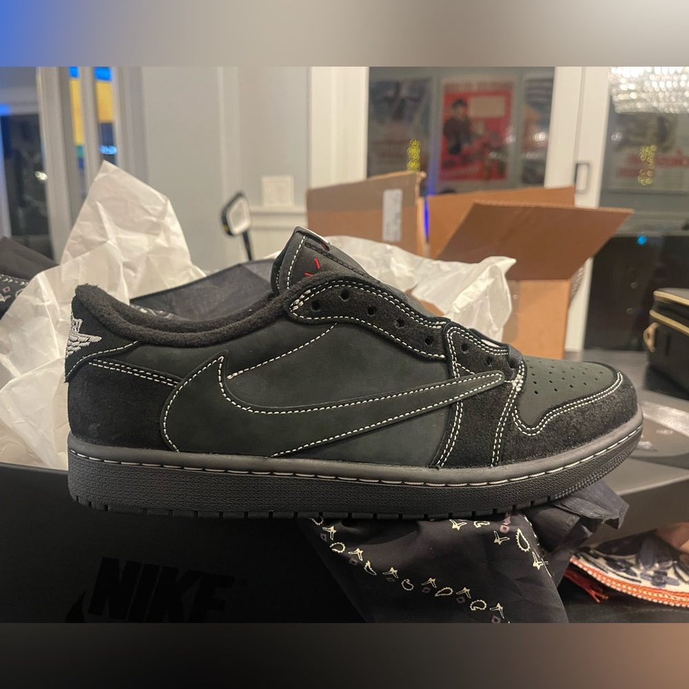 Travis Scott X air Jordan 1 low OG SP BLACK PHANTOM